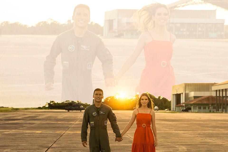 Ensaio Pré Casamento na Base Aérea em Manaus